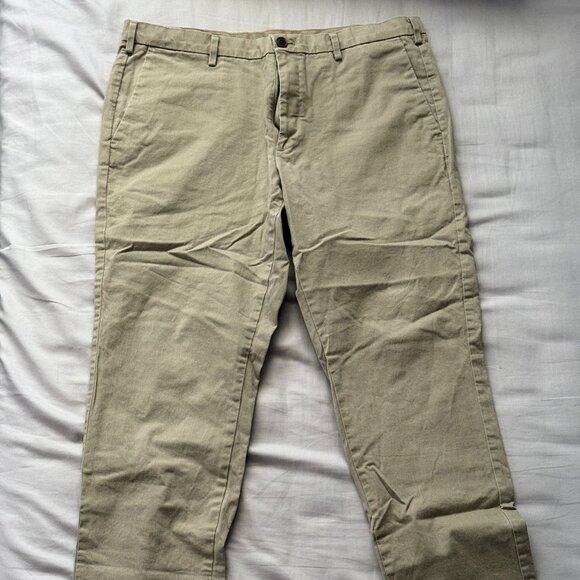 Uniqlo Chinos, Beige/Tan - Picture 2 of 3